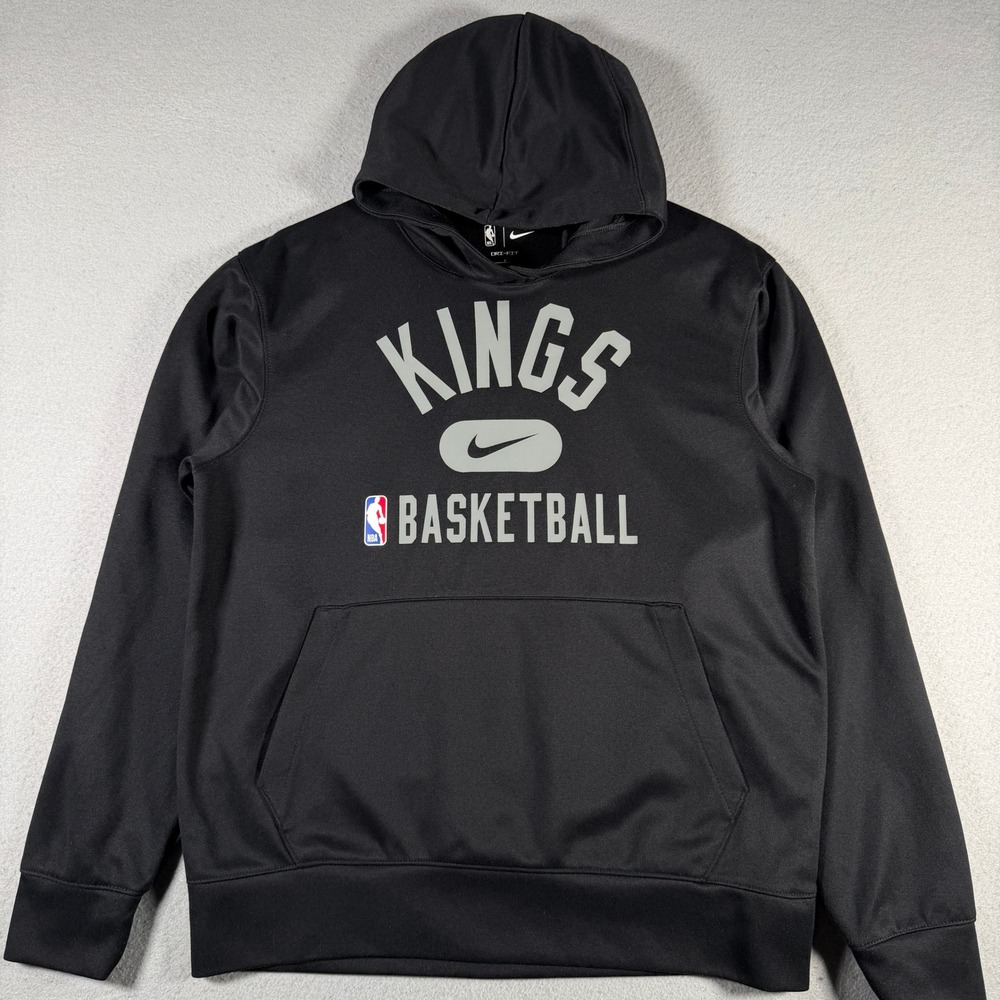 Nike Sacramento Kings NBA Spotlight Hoodie Black Dri-FIT DB0919-010 Mens Small